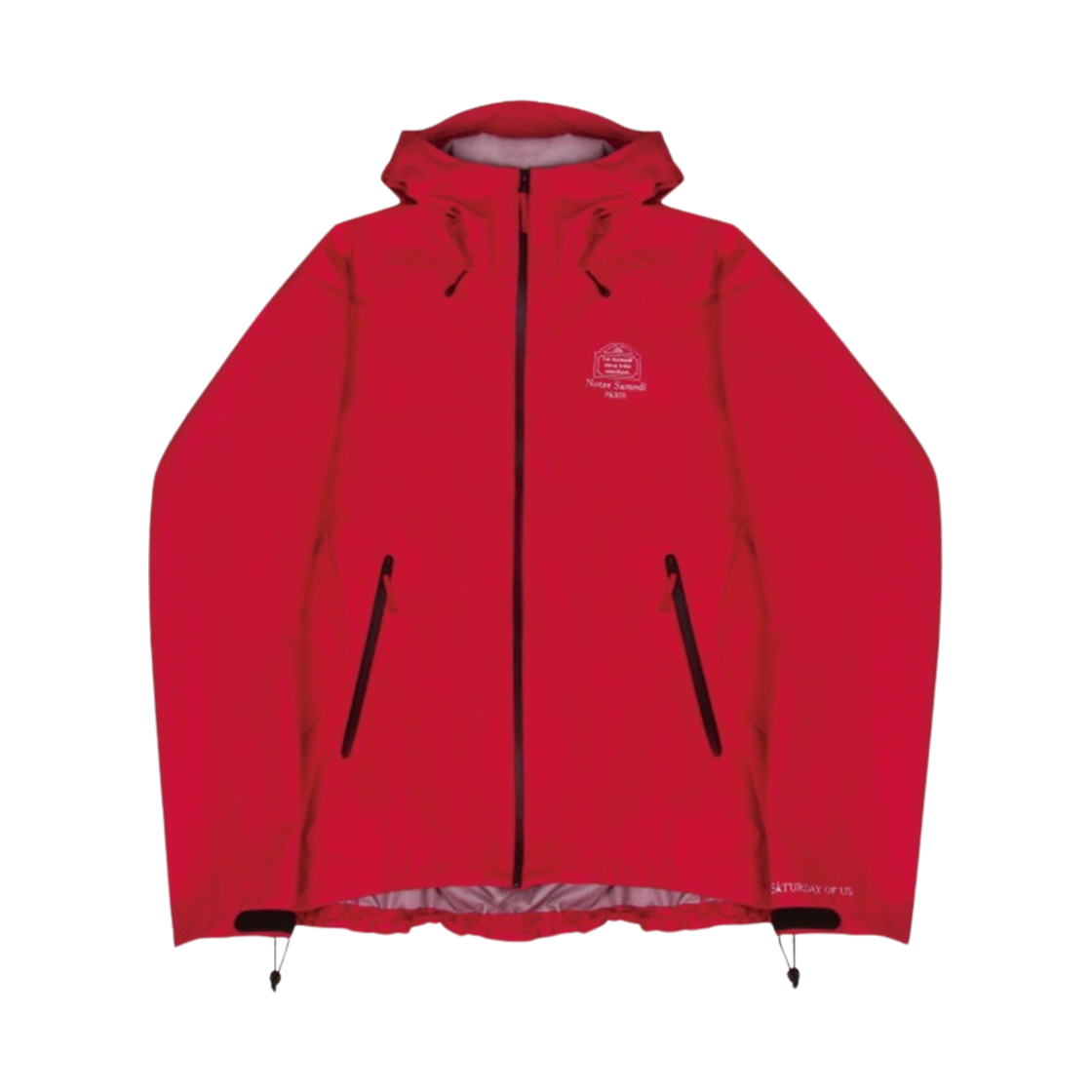 [KREAM 단독] 에스티유 엠브로더이드 윈드브레이커 레드