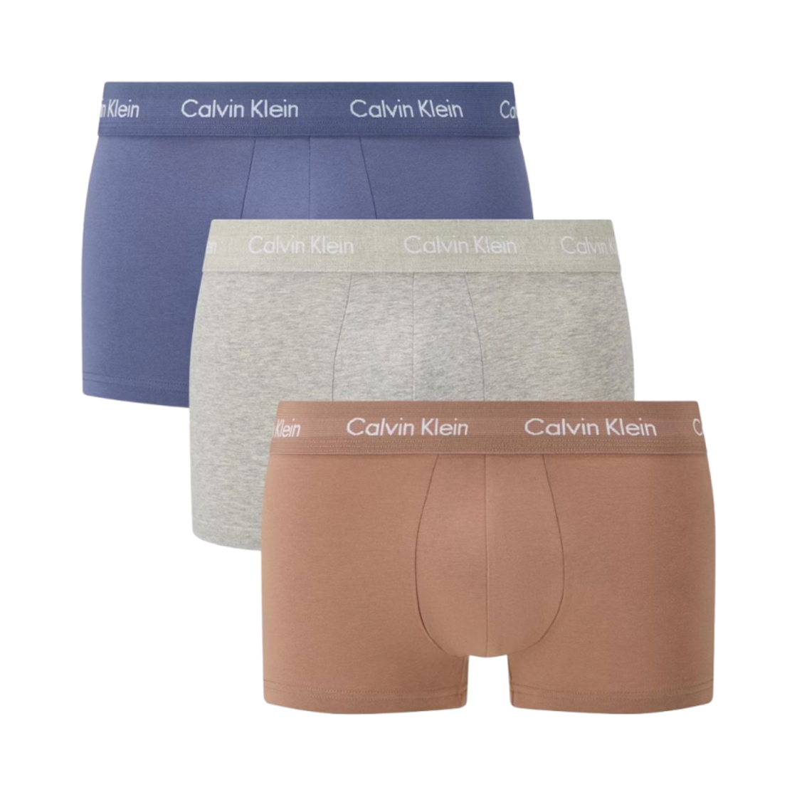 U2664GQ2A Calvin Klein Cotton Stretch 3-pack Low Rise Trunk Multicolor