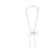 For Appeal Big Ribbon Pendant Necklace