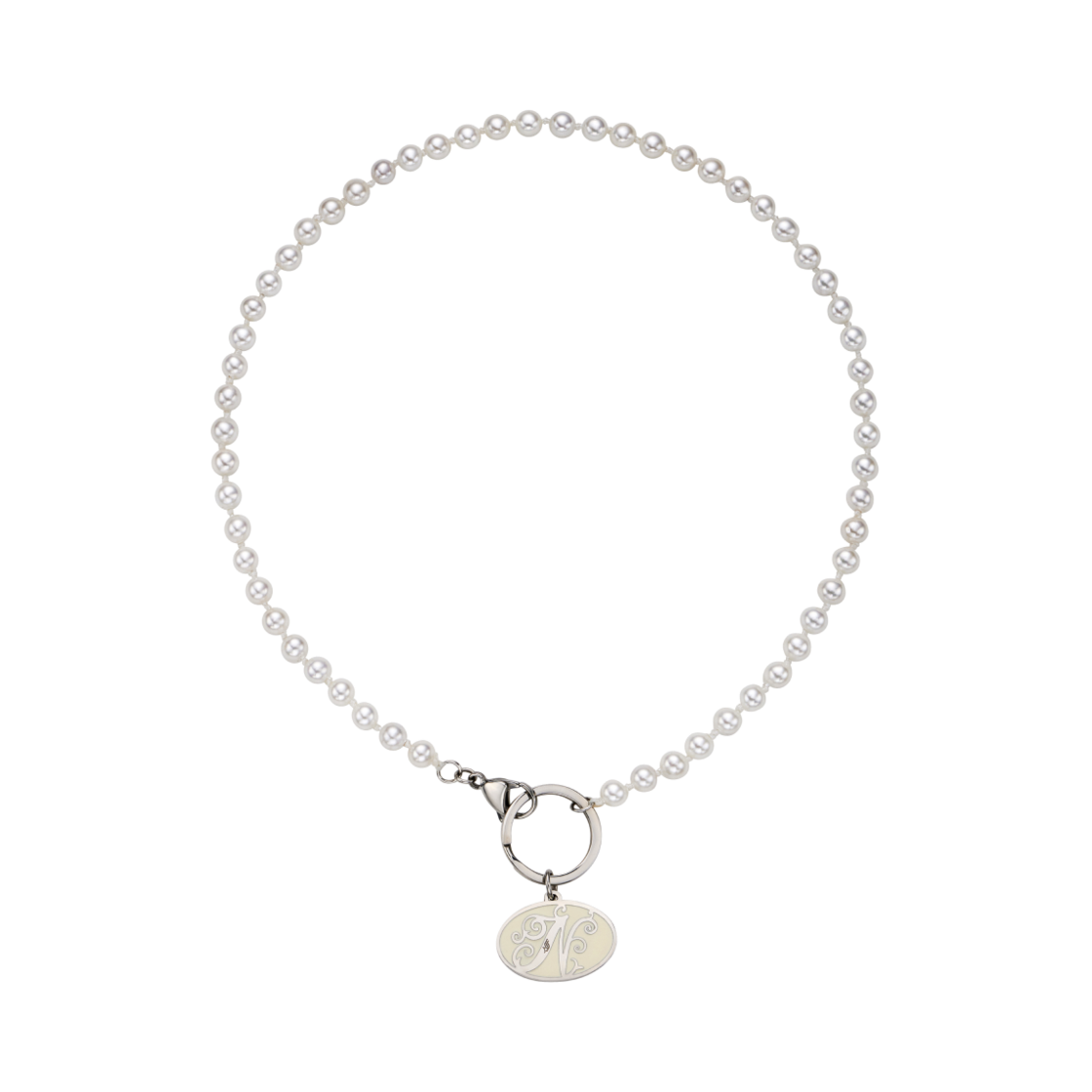 엔프프 윔지 펄 네크리스 아이보리(Nff Whimpsy Pearl Necklace Ivory) - 1