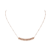 (W) Cartier Clash Necklace Medium Rose Gold