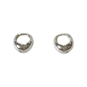 lovememonster Medium Cone Ring Earrings Silver