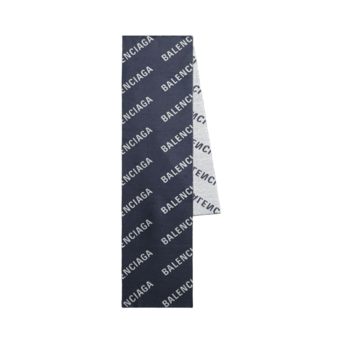 발렌시아가 올오버 로고 매크로 스카프 인디고(Balenciaga Allover Logo Macro Scarf Indigo) - 1