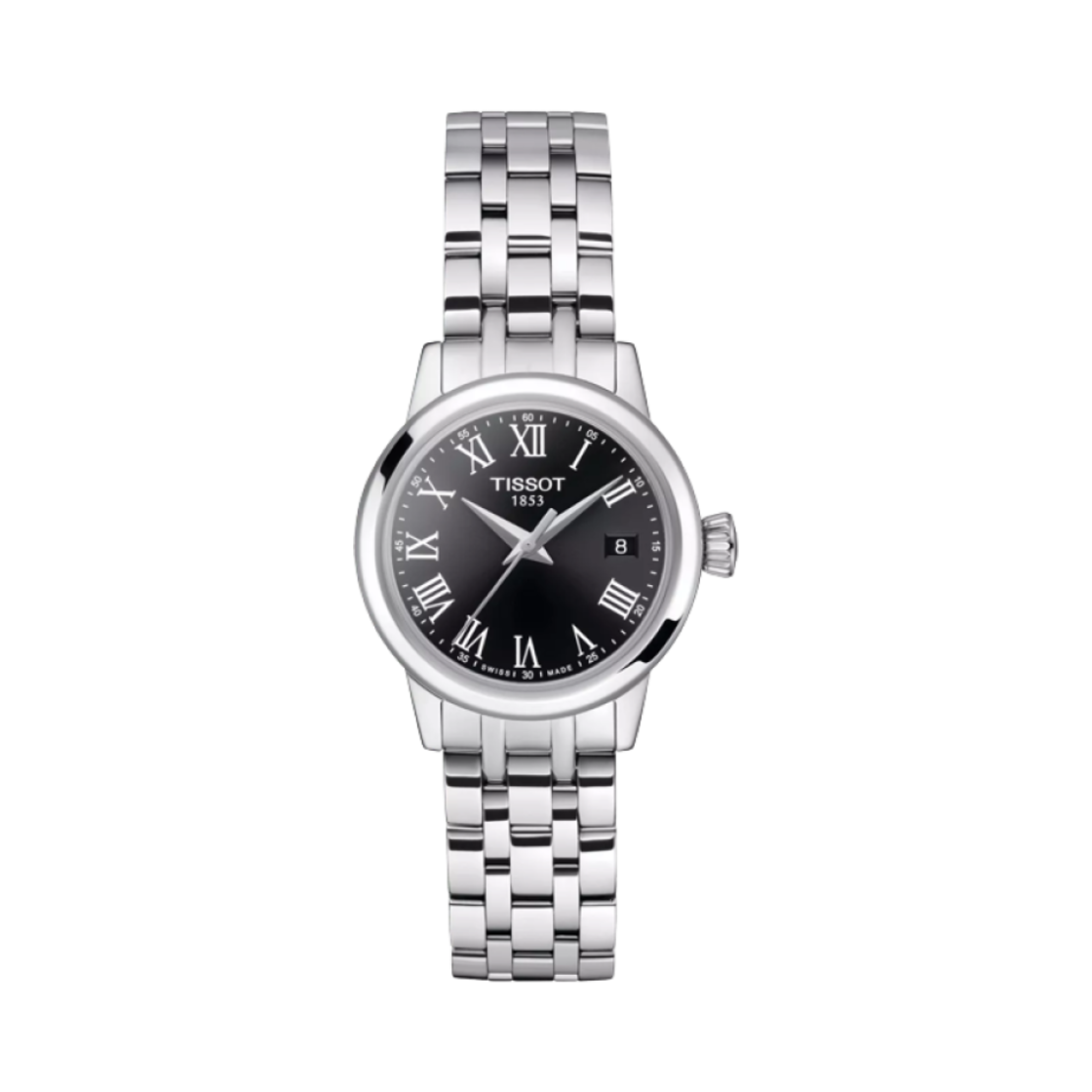 티쏘 클래식 드림 28mm 스테인리스 스틸 블랙(Tissot Classic Dream 28mm Stainless Steel Black)