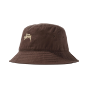 Stussy Stock Bucket Hat Coffee