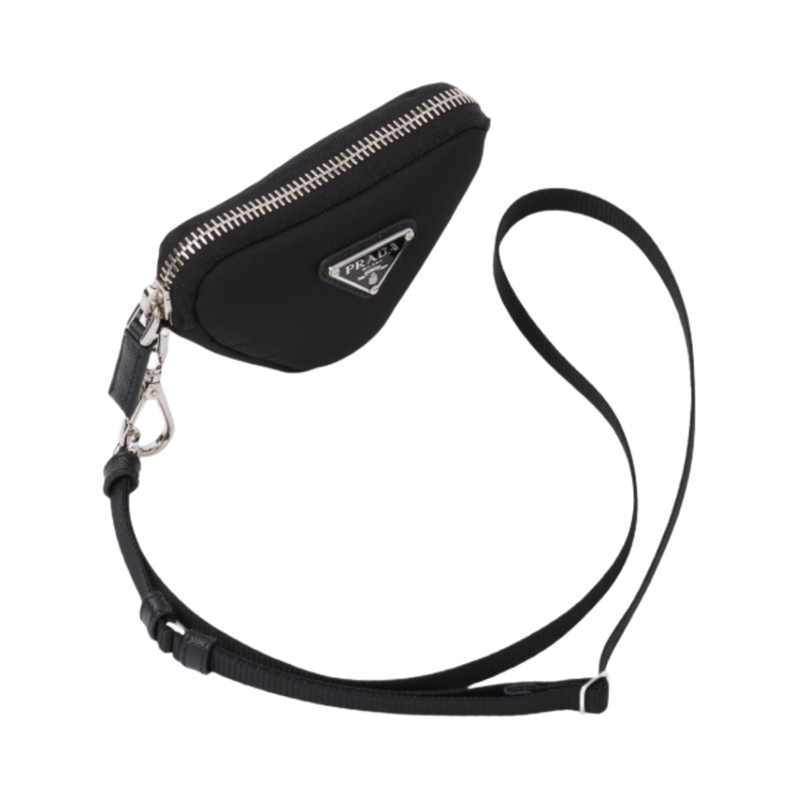 프라다 리나일론 미니 파우치 블랙(Prada Re-Nylon Mini Pouch Black)