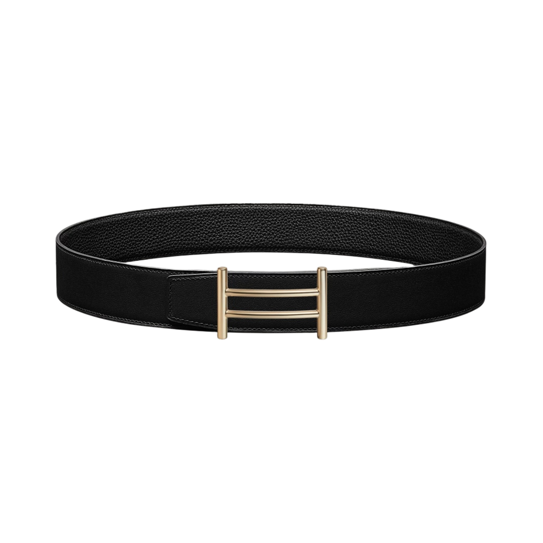 에르메스 라이더 벨트 버클 & 리버서블 가죽 스트랩 38mm & 페르마브라스 누아(Hermes Rider Belt Buckle & Reversible Leather Strap 38mm & Permabrass Noir Noir) - 1