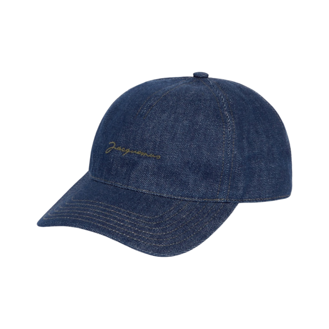 자크뮈스 라 카스케트 드 니메스 베이스볼 캡 네이비(Jacquemus La Casquette de Nimes Denim Baseball Cap Navy) - 1