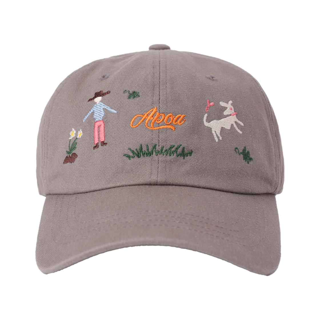 324533 APOA Pacifico Ball Cap Deep Grey