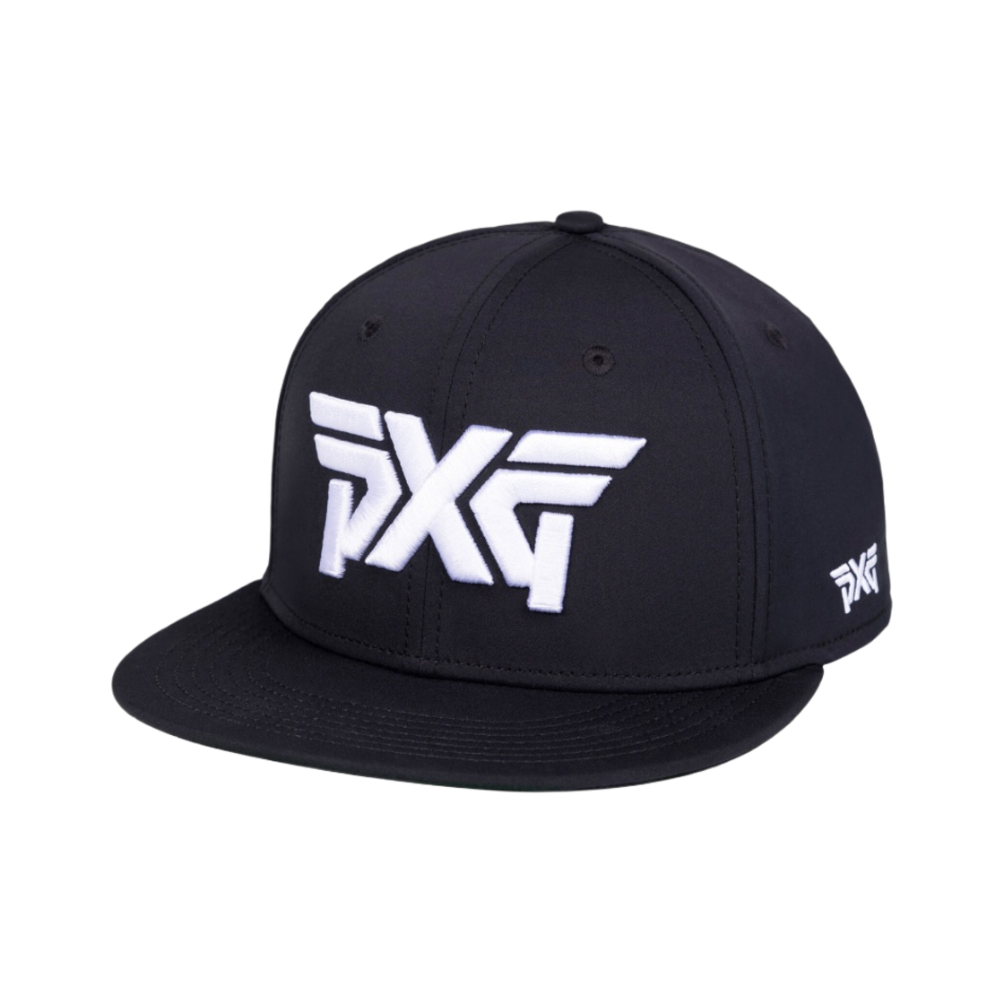 피엑스지 스트럭처 하이 크라운 스냅백 블랙(PXG Structured High Crown Snapback Black)