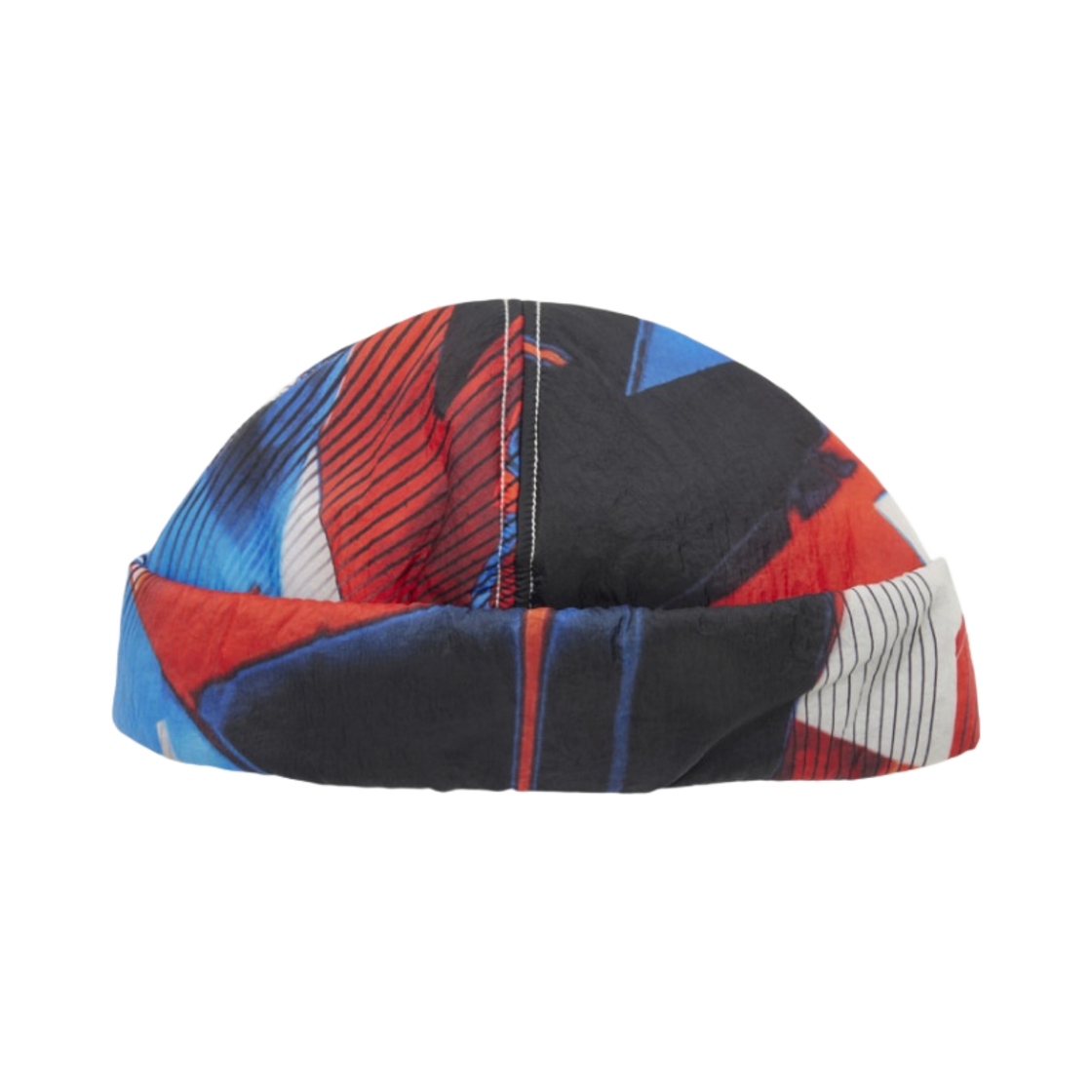 Y-3 올오버 프린트 비니 세미 솔라 레드 블루 러쉬(Y-3 Allover-Print Beanie Semi Solar Red Blue Rush) - 2