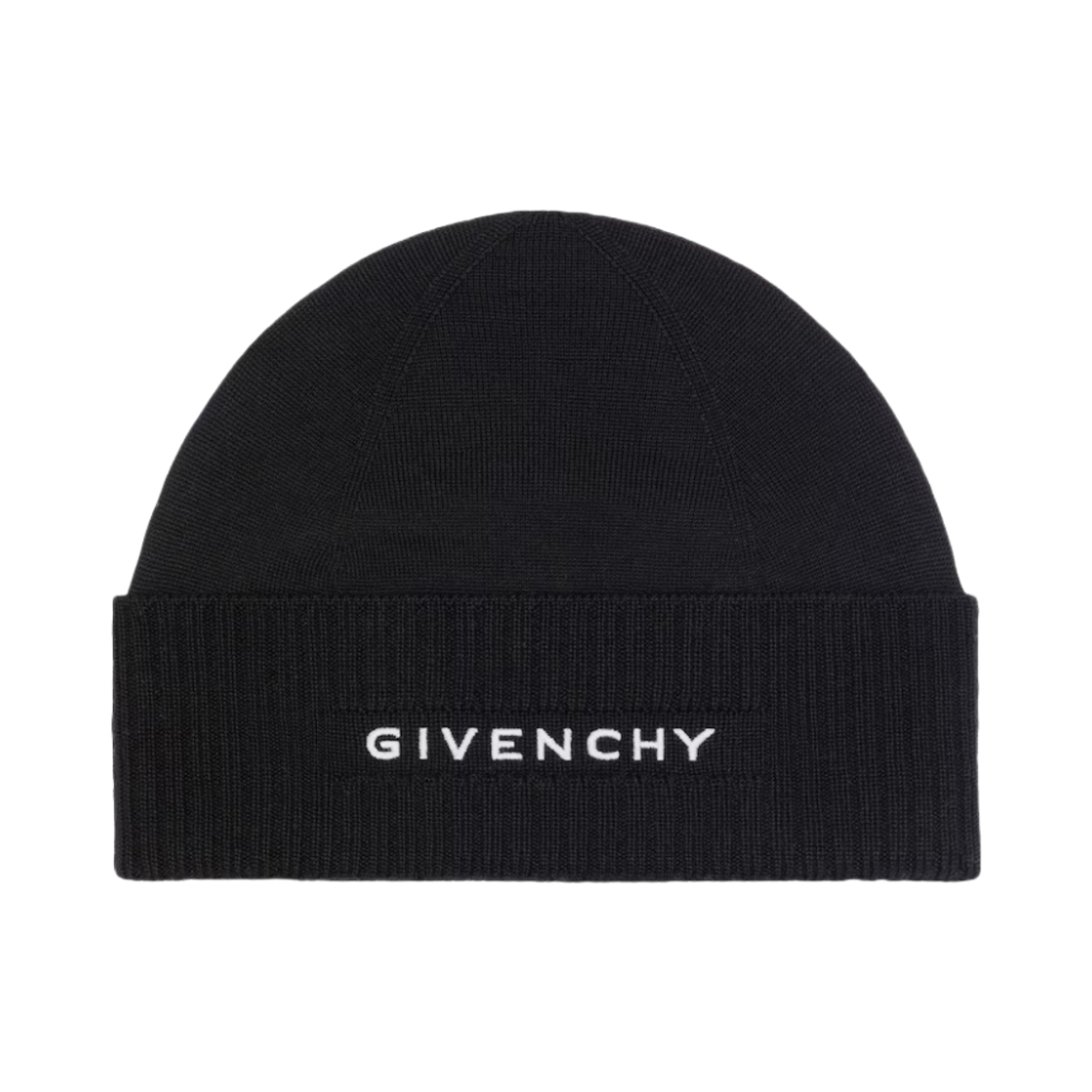 BGZ01AG01D-004 Givenchy Welcome 4G Beanie in Wool Black White