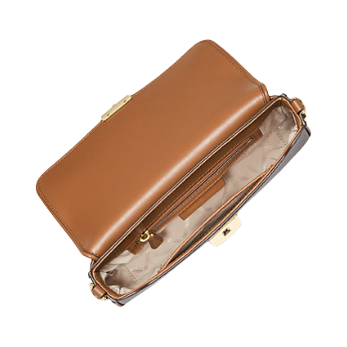 마이클 코어스 브래드쇼 스몰 로고 컨버터블 숄더백 브라운 에이콘(Michael Kors Bradshaw Small Logo Convertible Shoulder Bag Brown Acorn) - 2