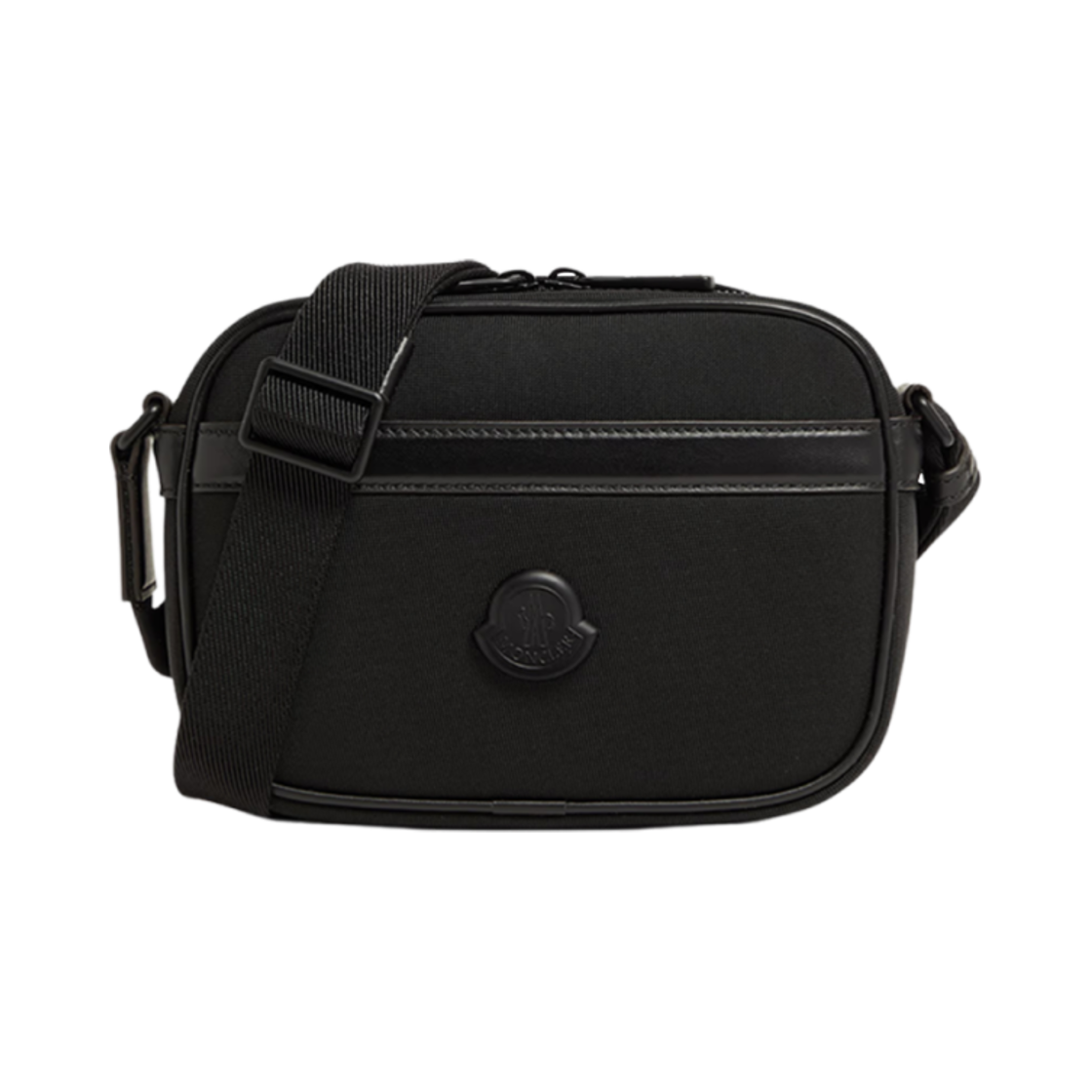 K1-09A-5L00008-M6256-999 Moncler Pierrick Water Repellent Crossbody Bag Black - 25SS