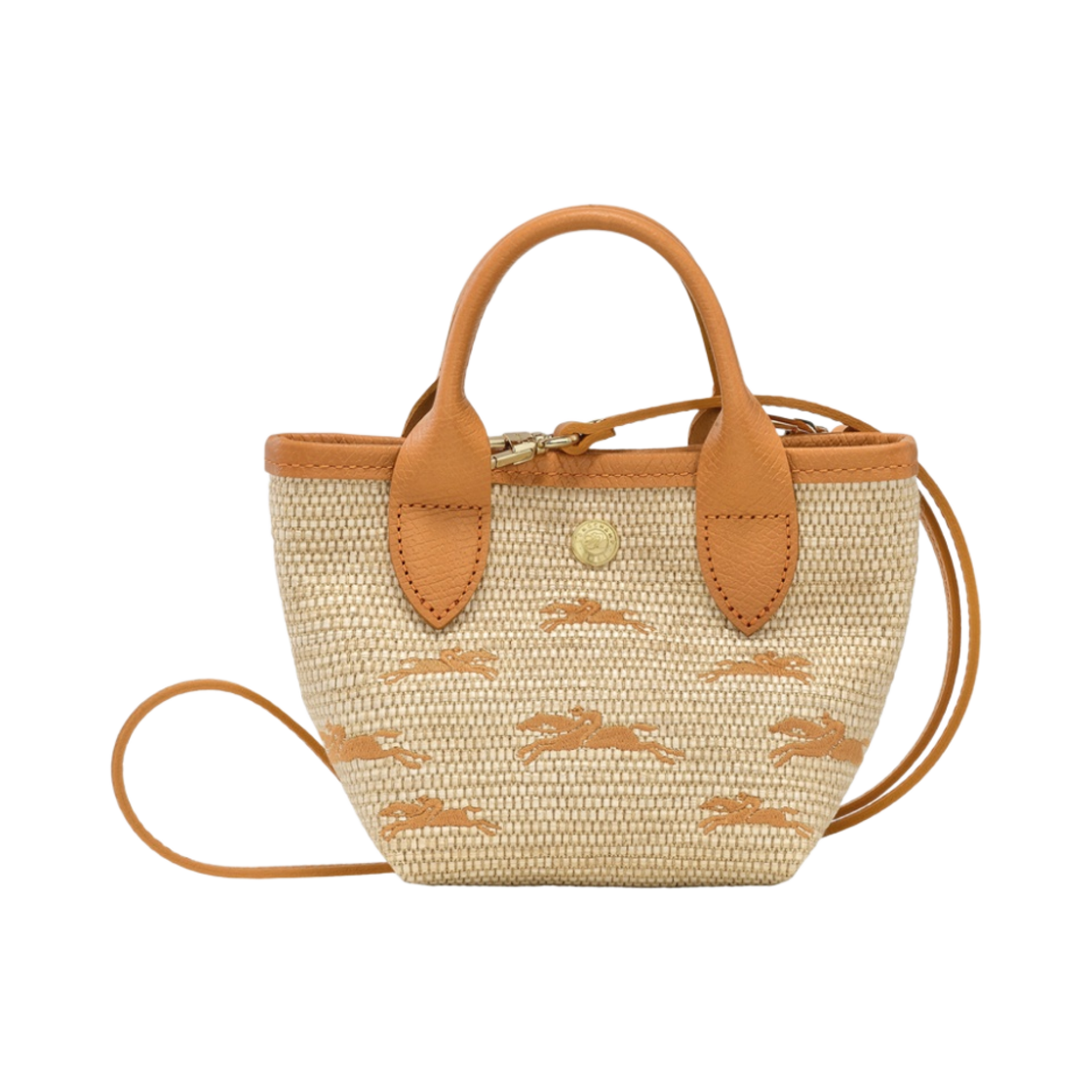 롱샴 르 파니에 플리아쥬 XS 베스킷백 애프리콧