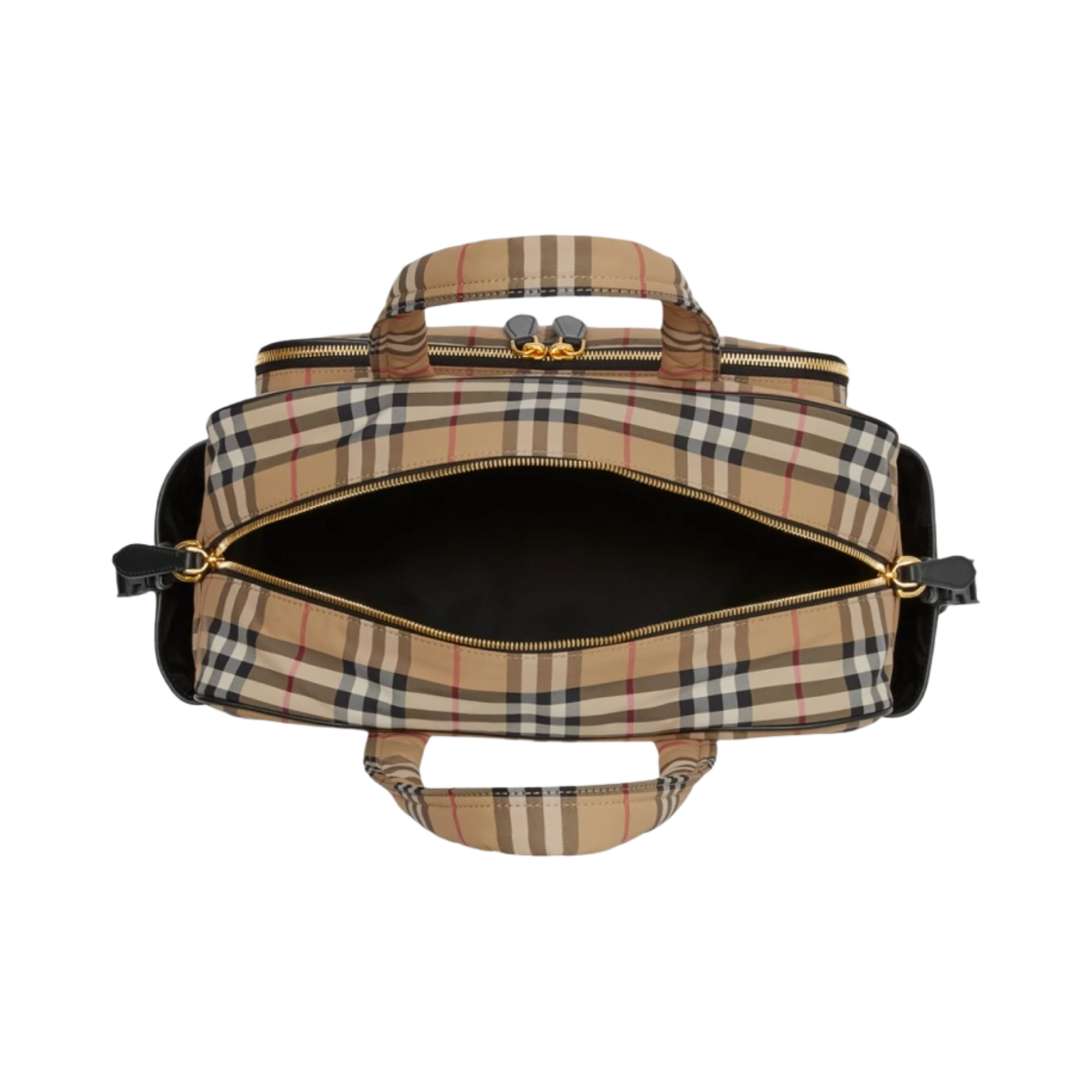 (키즈) 버버리 체크 베이비 체인징 백 아카이브 베이지((Kids) Burberry Check Baby Changing Bag Archive Beige) - 3