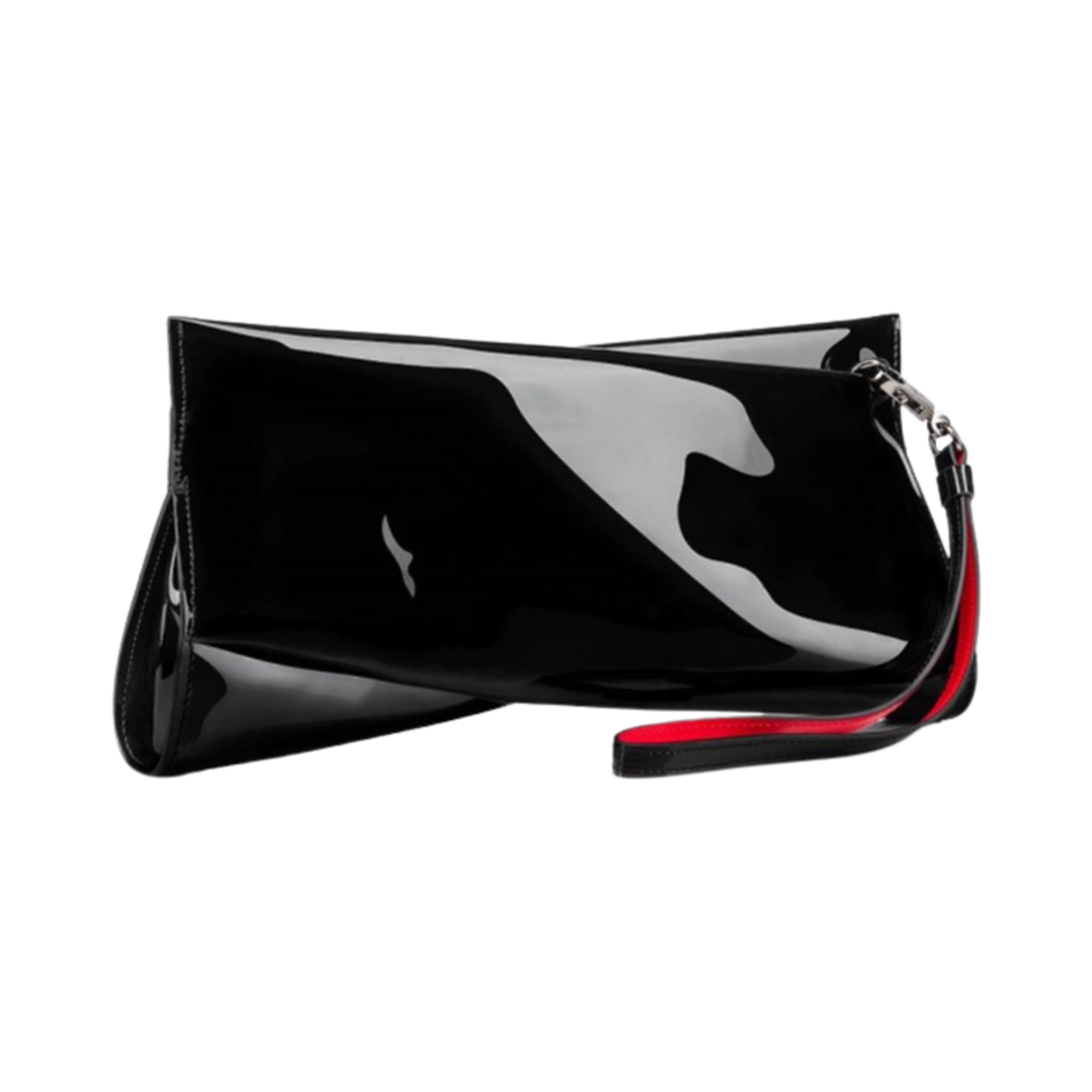 크리스찬 루부탱 루비트위스트 페이턴트 카프 클러치 블랙(Christian Louboutin Loubitwist Patent Calf Clutch Black)