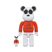 Bearbrick Peanuts Joe Cool 100% & 400% Set