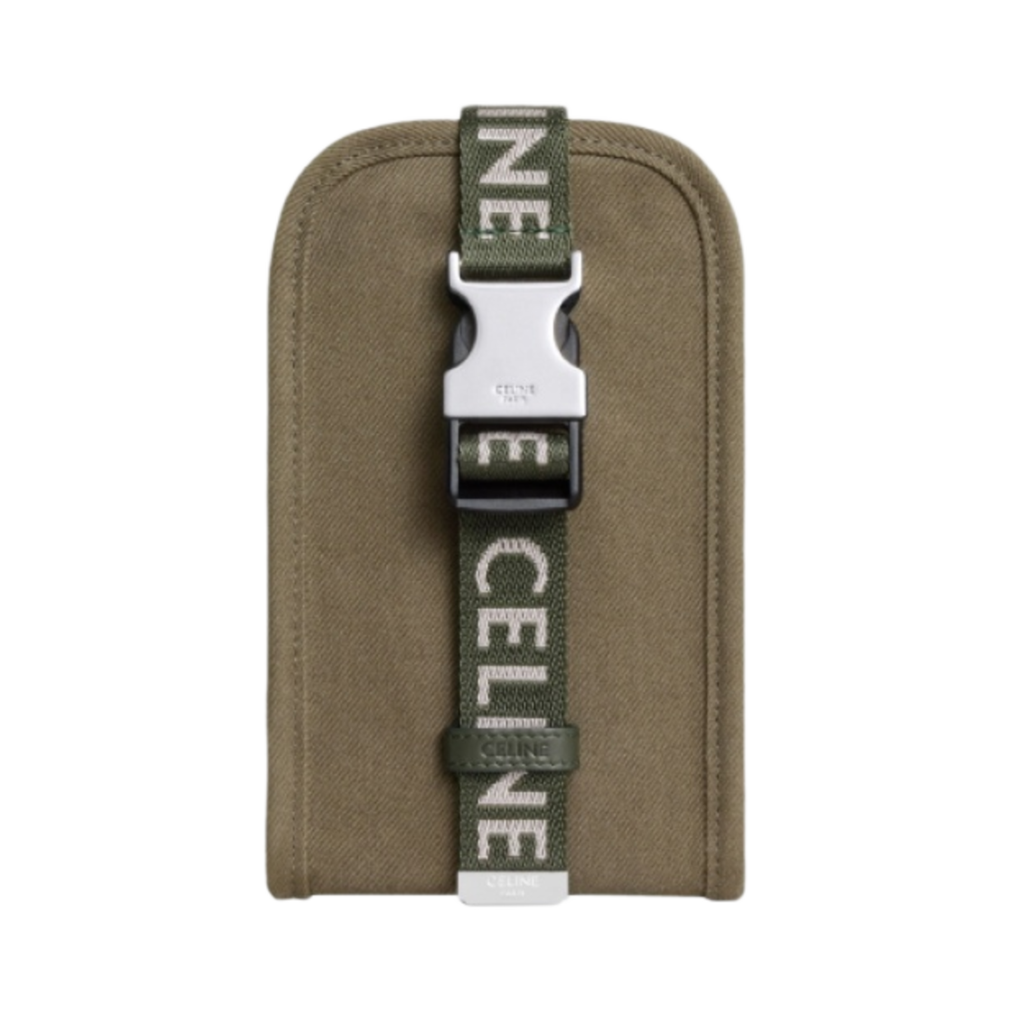 셀린느 개버딘 트레킹 폰 파우치 카키(Celine Trekking Phone Pouch in Gabardine Khaki) - 1