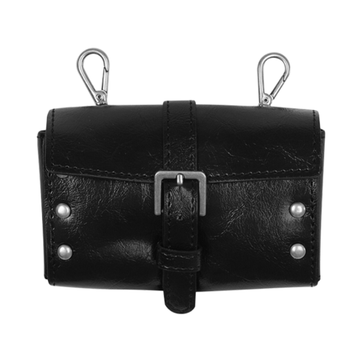 【BOHEMIAN SEOUL】STUD KEYRING MINI BAG (BLACK) 보헤미안 서울 스터드 키링 미니백 | Bohemian Seoul | KREAM