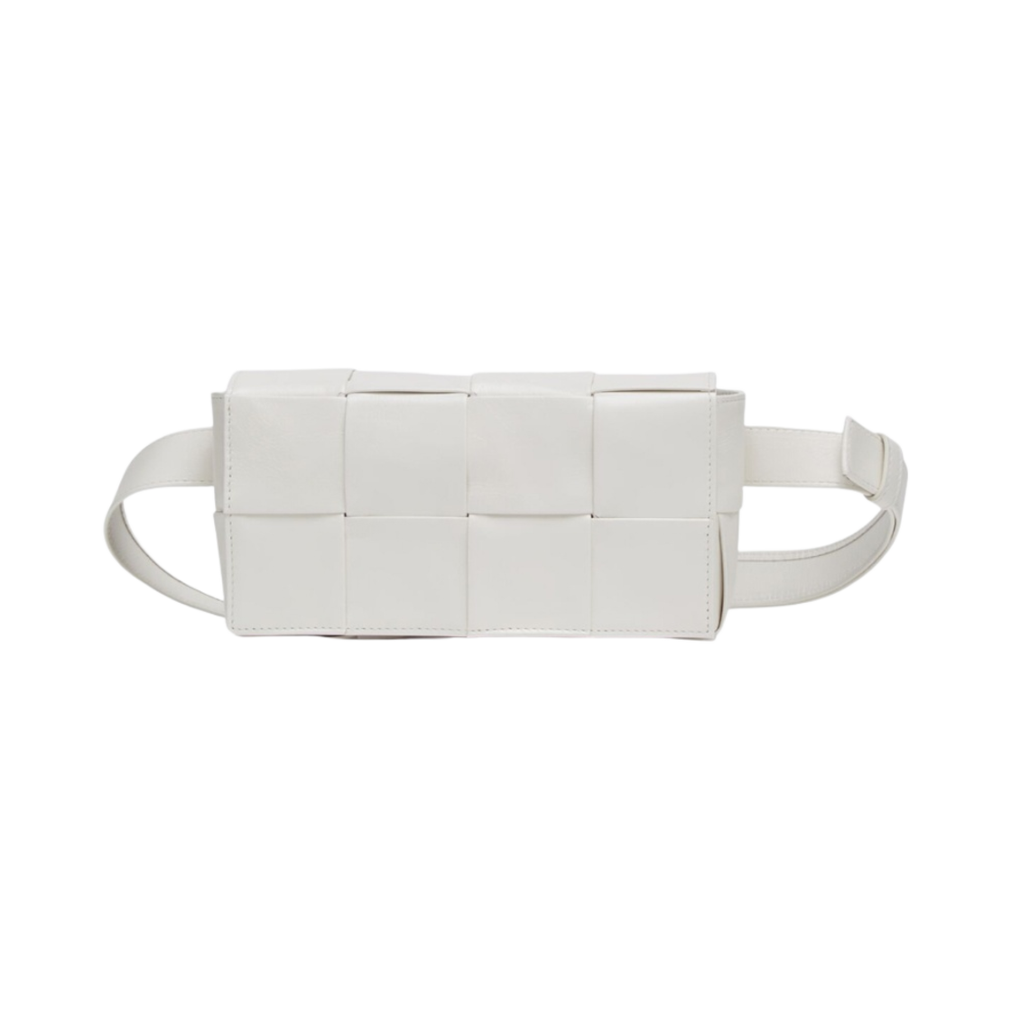보테가 베네타 미니 레더 벨트 카세트백 화이트(Bottega Veneta Mini Leather Belt Cassette White) - 1