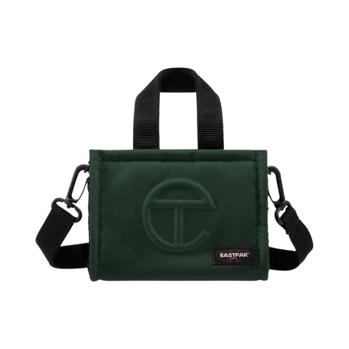 텔파 x 이스트팩 스몰 쇼퍼 다크 올리브(Telfar x Eastpak Small Shopper Dark Olive)