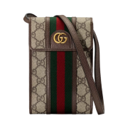 Gucci Ophidia GG Mini Bag Beige Ebony Brown