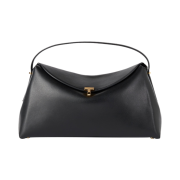 Toteme T-Lock Top Handle Black Palmellato