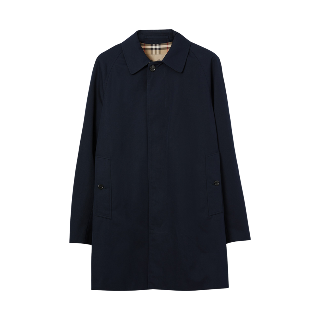 버버리 캠든 헤리티지 카 코트 콜 블루(Burberry Camden Heritage Car Coat Coal Blue) - 1