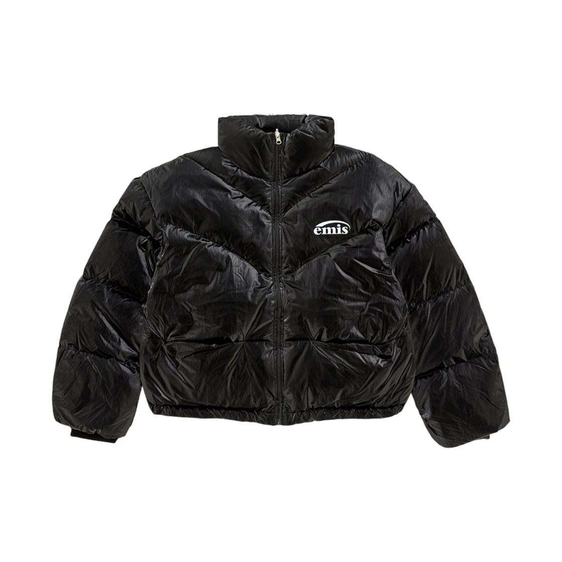 (W) 이미스 러스터 리버시블 다운 자켓 블랙((W) Emis Luster Reversible Down Jacket Black)