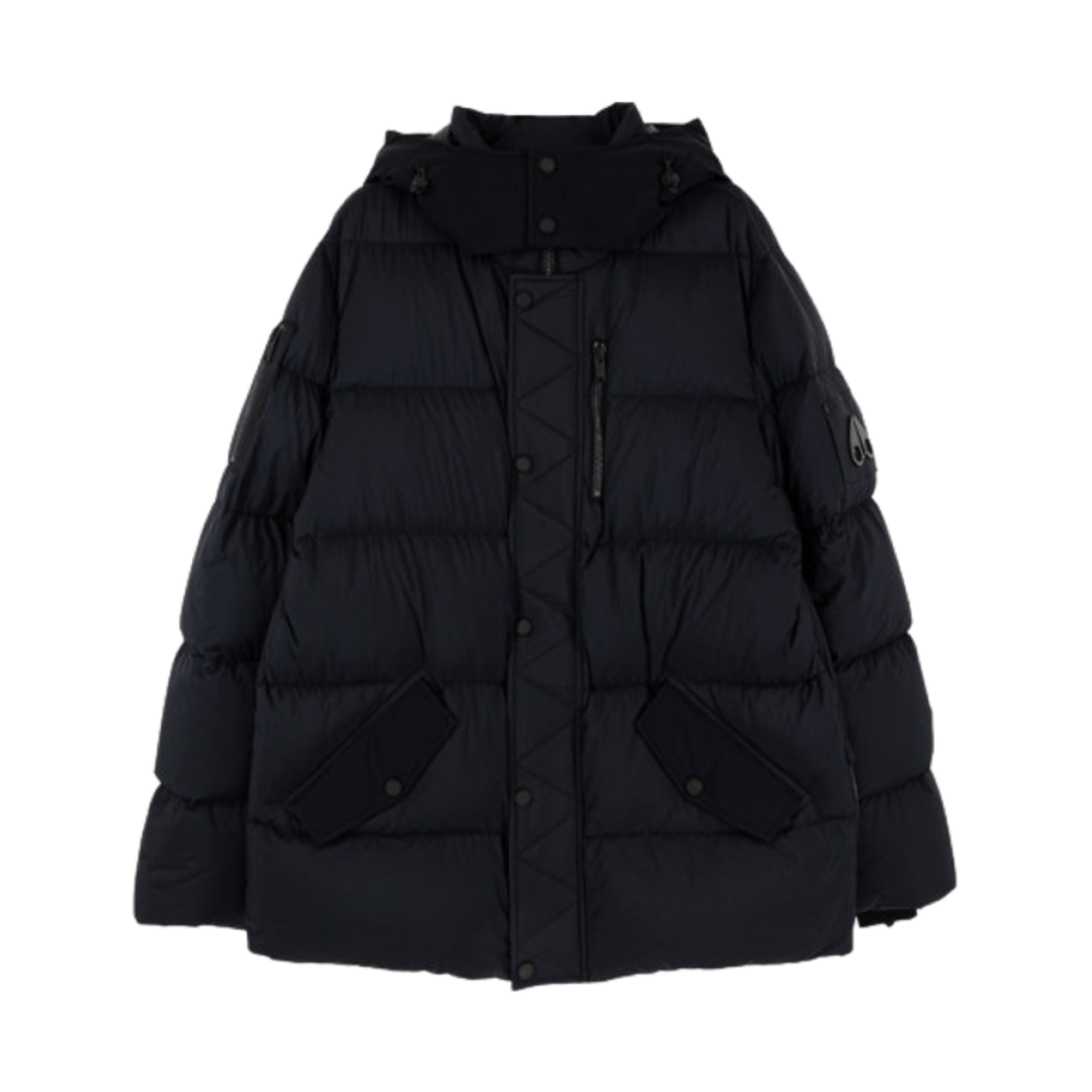 무스너클 에베레스트 3Q 다운 자켓 블랙(Moose Knuckles Everest 3Q Down Jacket Black)