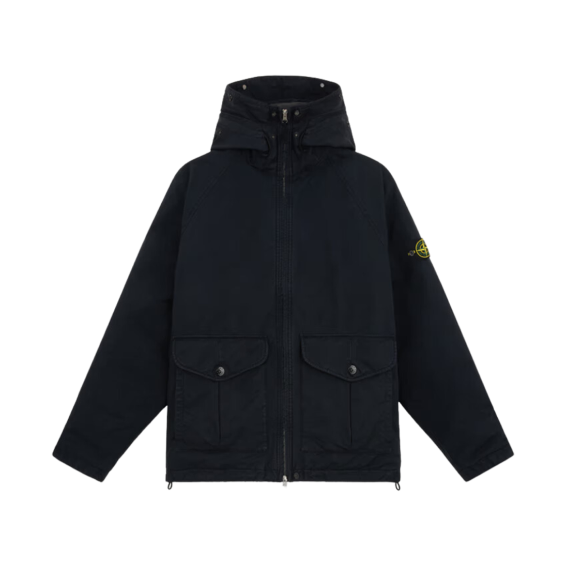 811541649-V0020 Stone Island 41649 David-TC Hooded Down Parka with Anti Drop Navy Blue - 24FW