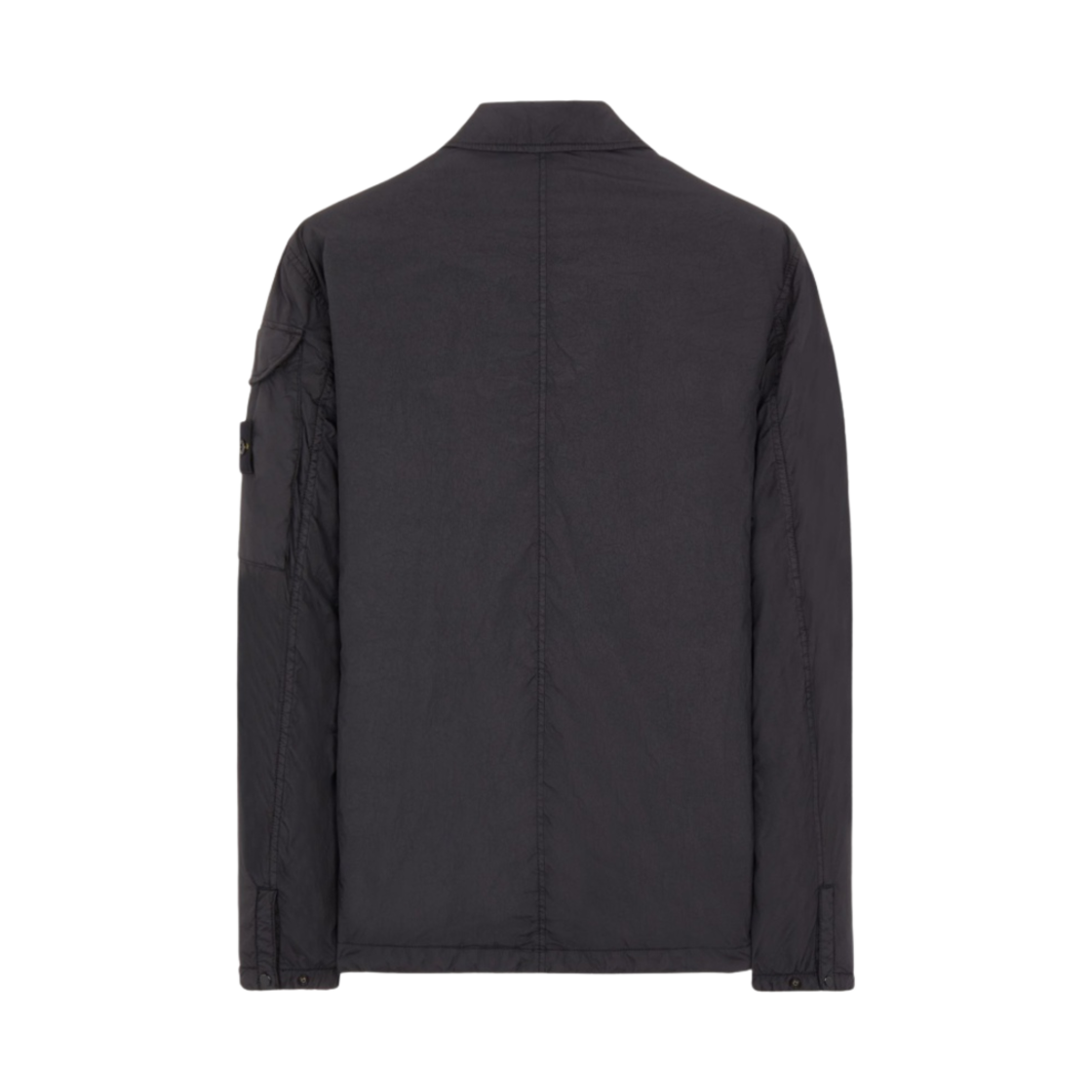 스톤 아일랜드 10223 크링클랩스 나일론 가먼트 다이드 오버셔츠 블랙 - 22FW(Stone Island 10223 Crinkle Reps Nylon Garment Dyed Overshirt Black - 22FW) - 2