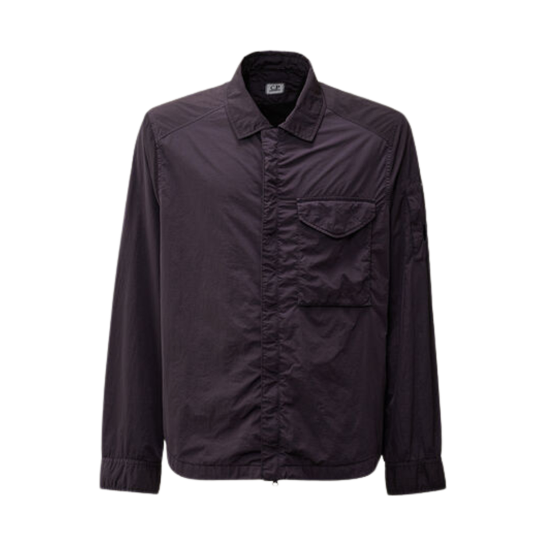 C.P. 컴퍼니 크롬-R 렌즈 오버셔츠 나이트 쉐이드 퍼플 - 24FW
