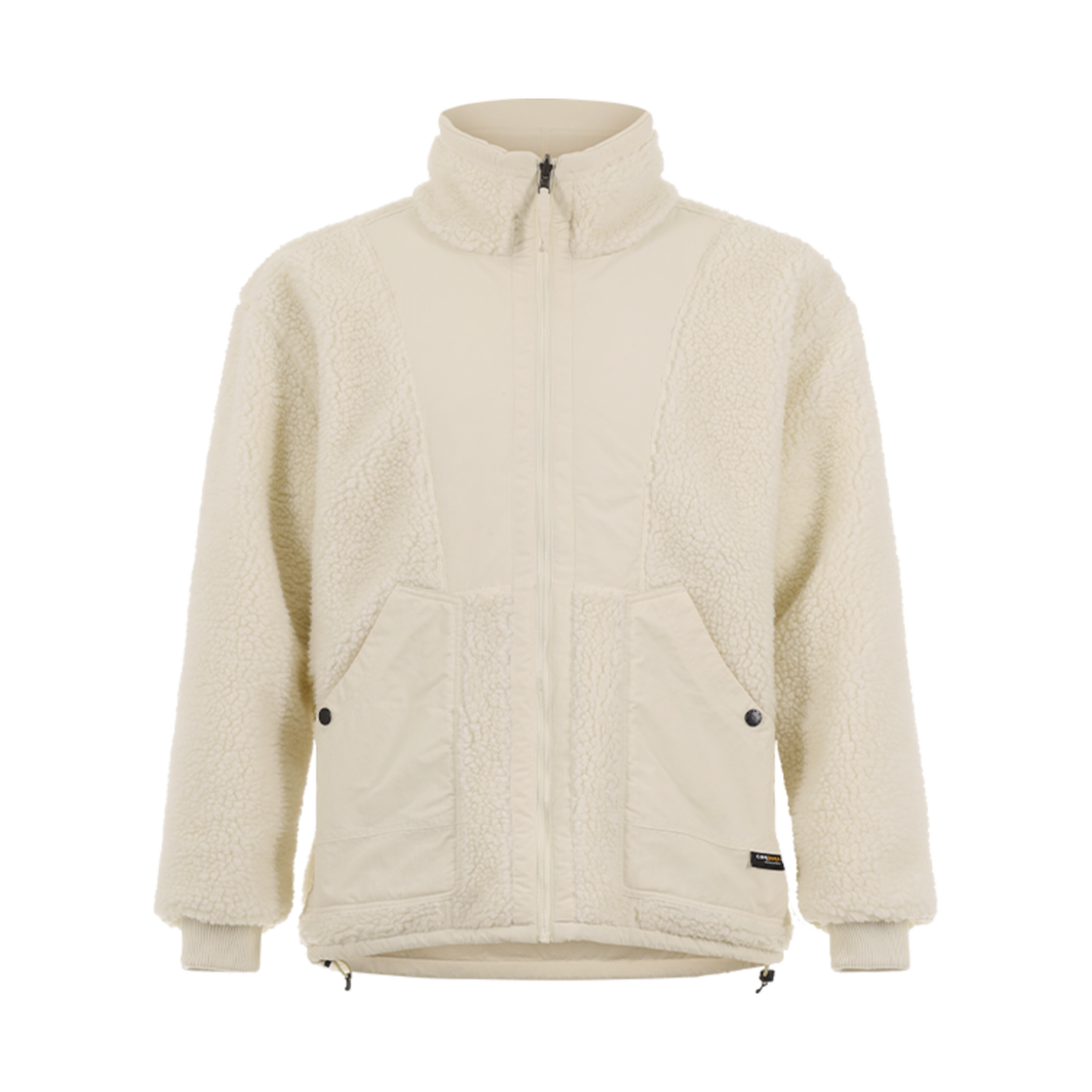 23Q4ODUJK12CR OFFGRID Reversible Fleece Mix Jacket Cream