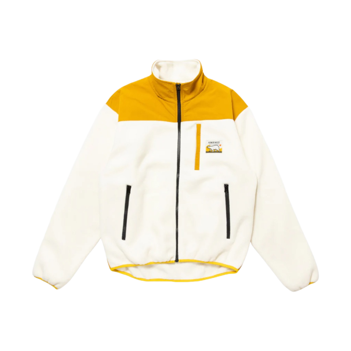 휴먼 메이드 플리스 자켓 화이트(Human Made Fleece Jacket White) - 1