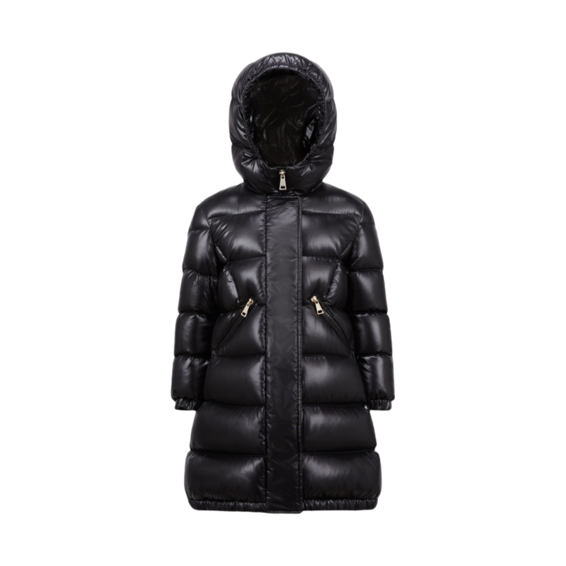(키즈) 몽클레르 벨뷰 다운 자켓 블랙 - 24FW