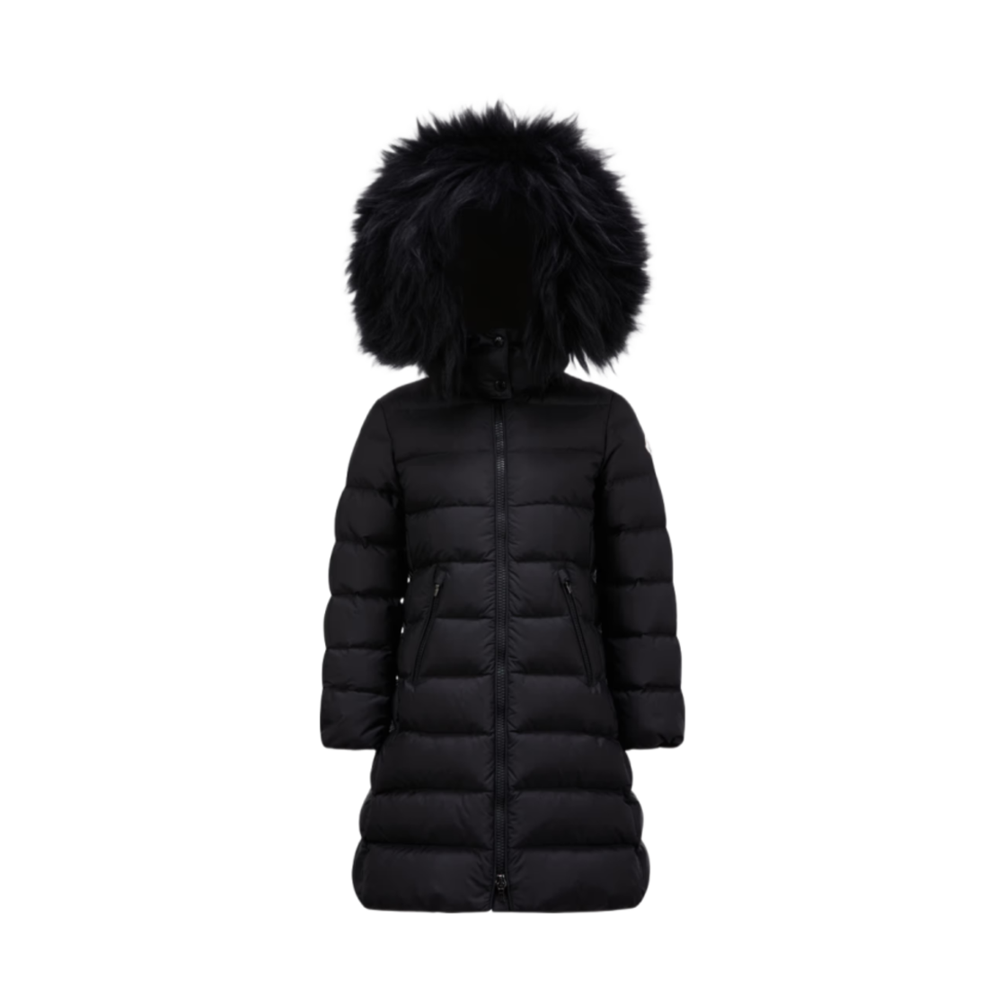 (키즈) 몽클레르 아벨 롱 다운 자켓 블랙 - 24FW