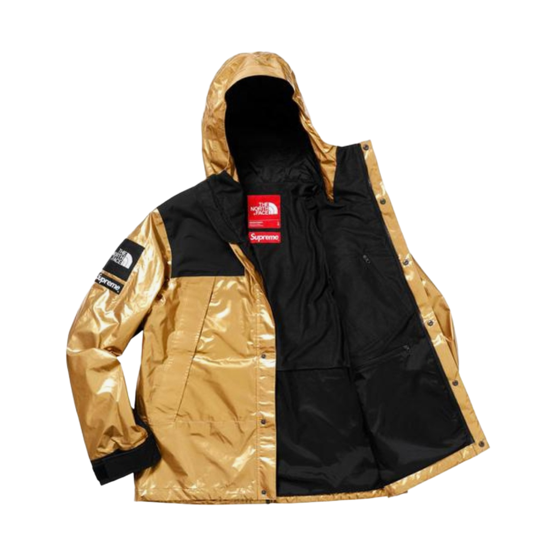 슈프림 x 노스페이스 메탈릭 마운틴 파카 골드 - 18SS(Supreme x The North Face Metallic Mountain Parka Gold - 18SS) - 2
