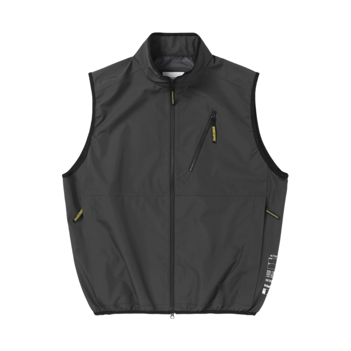 TN241WOWVL01BLK thisisneverthat Windstopper Active Tour Vest Black