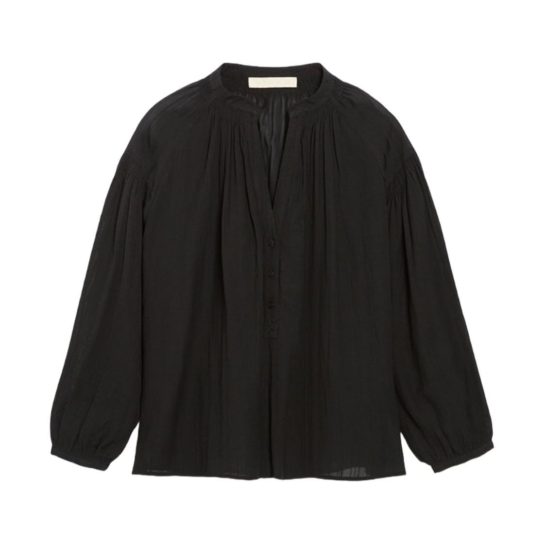 1EVA32-V09017-999 (W) Vanessa Bruno Nipoa Blouse Black