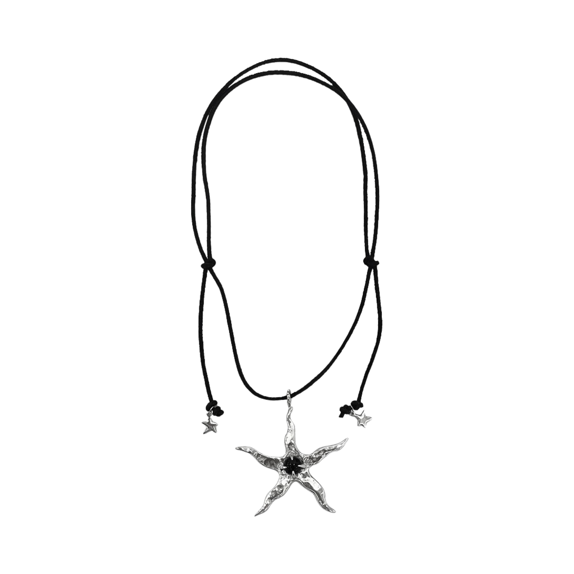 CLU-004 [KREAM 단독 / 예약 배송] Clu. Sheriff Necklace Onyx