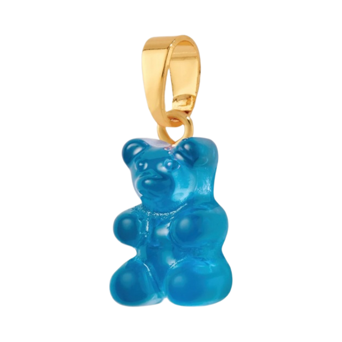 크리스탈 헤이즈 노스텔지아 베어 클래식 커넥터 골드 아주르(Crystal Haze Nostalgia Bear with Classic Connector Gold Azure)