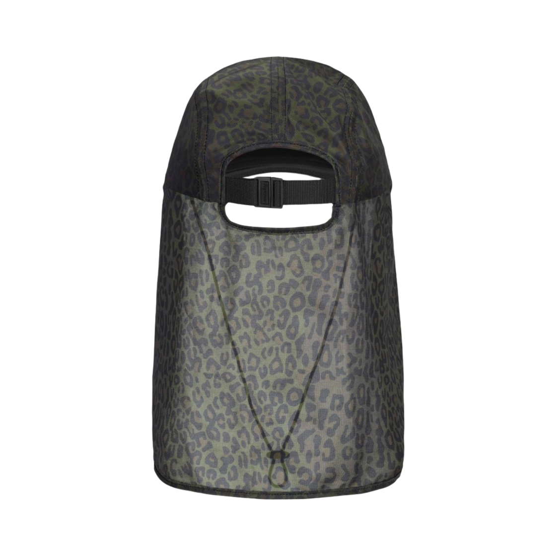 - Supreme Mesh Sunshield Camp Cap Leopard - 24SS - #2