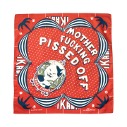Kapital Colored Bandana Angry Red