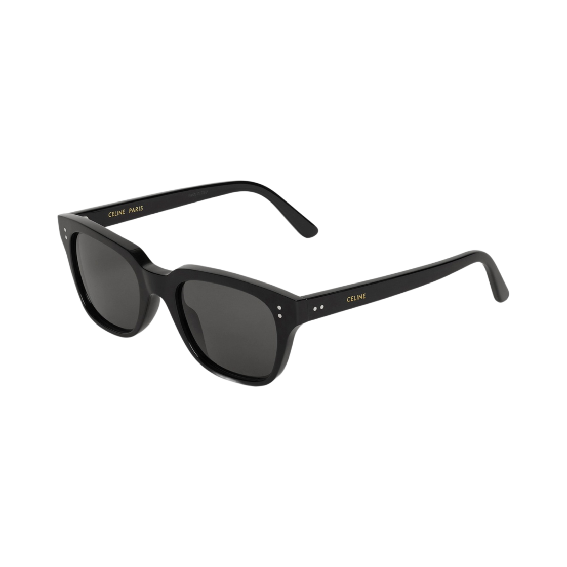 셀린느 아세테이트 블랙 프레임 04 폴러라이즈드 렌즈 블랙(Celine Black Frame 04 Sunglasses in Acetate with Polarized Lenses Black) - 2