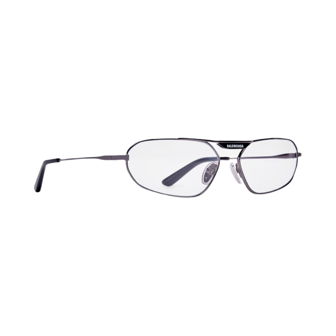 발렌시아가 태그 2.0 오발 선글라스 다크 실버(Balenciaga Tag 2.0 Oval Sunglasses Dark Silver) - 2