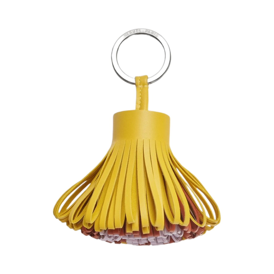 에르메스 카르멘 키링 밀로 & 죤 드 나폴리 뺑 데삐스 모브 빨(Hermes Carmen Keyring Milo & Jaune De Naples Pain D'epice Mauve Pale)