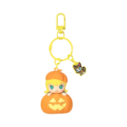 Pop Mart Halloween Party Series Luminous Pumpkin Keyring Molly