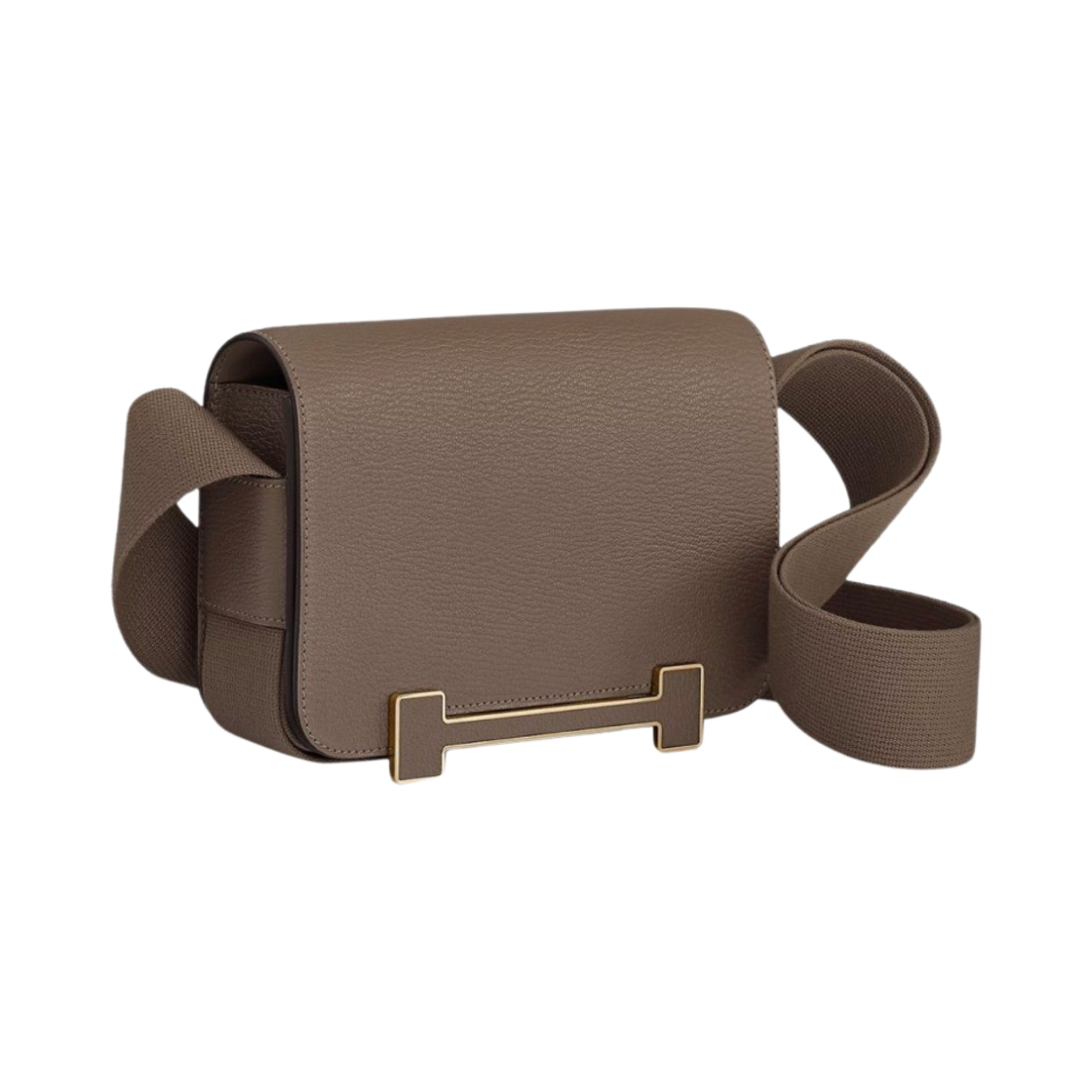 에르메스 게타 백 미조르 고트스킨 & 골드 하드웨어 에뚜쁘(Hermes Geta Bag Mysore Goatskin & Gold Etoupe) - 1